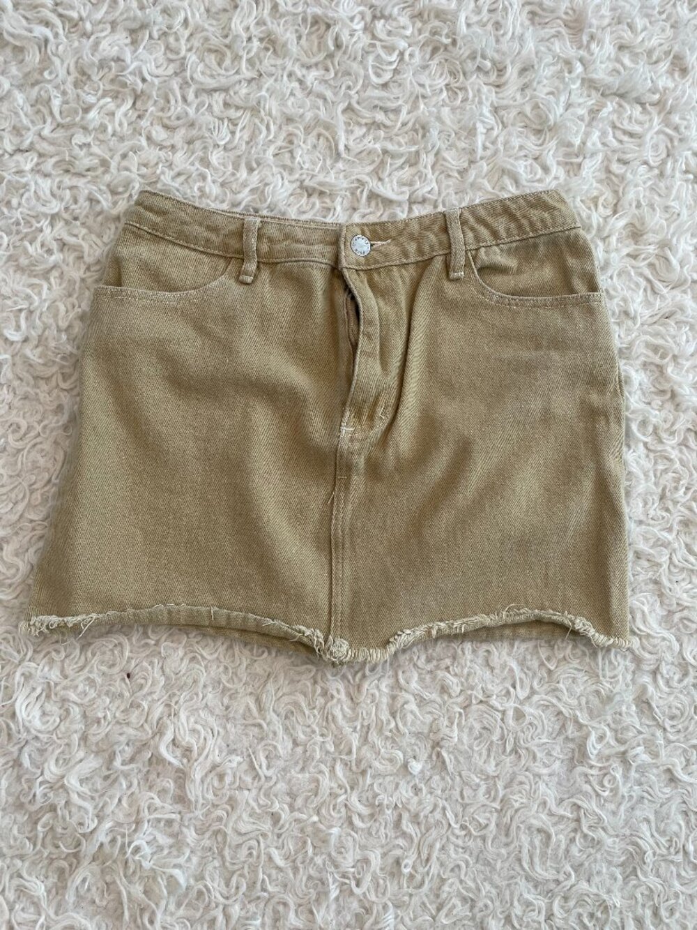 Emory Park Women's Tan and Khaki Skirt